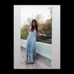 Swathi Reddy Instagram - Select multiple images Because my blue birthday dress and the pink moon have made me very happy. The weather today is nature’s gift to me.