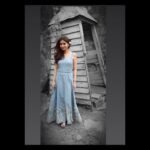 Swathi Reddy Instagram - Select multiple images Because my blue birthday dress and the pink moon have made me very happy. The weather today is nature’s gift to me.