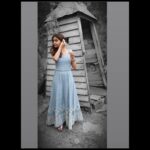 Swathi Reddy Instagram - Select multiple images Because my blue birthday dress and the pink moon have made me very happy. The weather today is nature’s gift to me.