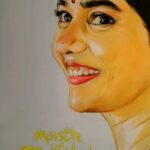 Swathi Reddy Instagram – First sketch of a movie poster 😍
With love ❤️ @swati194 

Hope you love this mam 🥺
8+ hour’s of hardwork 
.
.
.
.
.
.
#monthofmadhu #trending #picoftheday #viral #foryou #followforfollowback #love #heroine #positivity #swati #happy