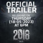 Tanvi Ram Instagram - 2018 trailer releasing in Tamil, Kannada, Telugu and Hindi on 18th May at 6pm #2018everyoneisahero