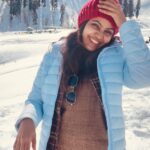 Tanvi Ram Instagram - Kshmirdiaries❄️☃️ Pc - @koshersaltgirl #travel #travelgram #tanviram #kashmir #gulamrg #pahalgam #kashmiri Kashmir