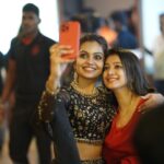 Tanvi Ram Instagram - This night was fun♥️ @nithyamammen @elsamma_johnson_ Styling - @mehaka_kalarikkal Photography - @rijil_kl Makeup - @sreegeshvasan_makeupartist Costume - @mahekdesigns Ornaments - @makeoveravenue