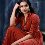 Tanvi Ram Instagram - ♥️ Photography : @rijil_kl Styling : @amritha_lakshmi___ @styledby_al_ Mua : @sreegeshvasan_makeupartist Costume :@wesnikfashion Jewellery : @anokhi_priyakishore #picoftheday #pic #tanviram #instagram