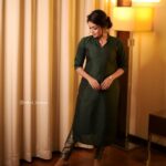 Tanvi Ram Instagram - Passionately curious✨ Photography : @athul_krishna________ Styling : @amritha_lakshmi___ @styledby_al_ Costume : @khali_proud Mua : @femy_antony__ Jewellery: @anokhi_priyakishore