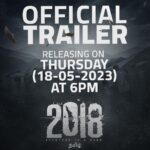 Tanvi Ram Instagram - 2018 trailer releasing in Tamil, Kannada, Telugu and Hindi on 18th May at 6pm #2018everyoneisahero