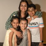 Tanvi Ram Instagram – With our little heroes♥️

@_vriddhi_ 
@devanandha.malikappuram 
@just.me.pranav 

Attire – @western_lady_ 

#2018 #happybigfamily
