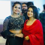 Tanvi Ram Instagram - This night was fun♥️ @nithyamammen @elsamma_johnson_ Styling - @mehaka_kalarikkal Photography - @rijil_kl Makeup - @sreegeshvasan_makeupartist Costume - @mahekdesigns Ornaments - @makeoveravenue