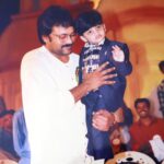 Teja Sajja Instagram - This exact day, 25 years ago, I set foot in the industry with not a clue of what it meant to me then. And just like that my life changed forever. From making my first on screen appearance with the legend himself who was kind enough to show me around to now awaiting H-Man , it all feels so dreamlike. A dream you’re all bringing to life. You are my people. You make me who I am. @gunasekhar1 garu, @chiranjeevikonidela garu, #ashwinidutt garu you all changed my life in a go Heart full of gratitude ♥️ I’m now 28 years old with 25 years of experience 😜 #25yearsforchoodalanivundi