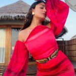 Tridha Choudhury Instagram - Wearing @sunandiniofficial 🎈 Styled by @intriguelook 🎈 #styledetails #stylewithtridha #resortwear