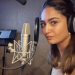 Tridha Choudhury Instagram - Saturday night plans 🎬 #dubbing #newfilm #filmproduction #saturdaynights