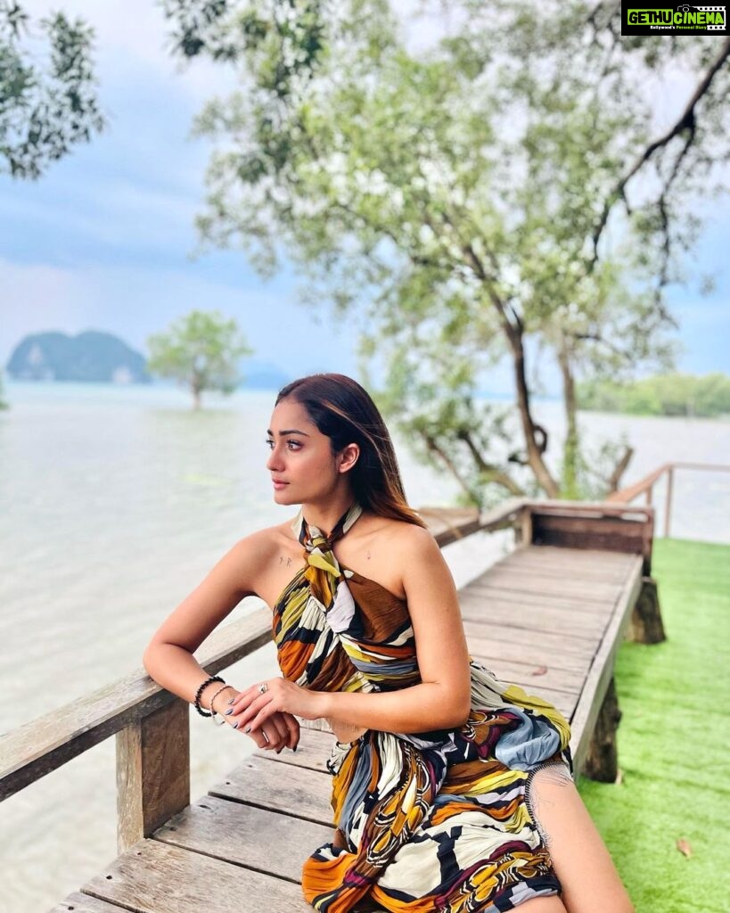 Tridha Choudhury Instagram - So you say you wanna get away We don't need a plane I could be your escape Take you to a place Where there's no time, no space I could be your private island On a different planet Anything could happen Listen to the waves Let them wash away your pain I could be your fantasy I could be your fantasy 🍀 #fantasyworld #krabithailand #krabiisland #islandliving #islandlove #travelphotography #travelwithtridha #traveldeeper Krabi, Thailand