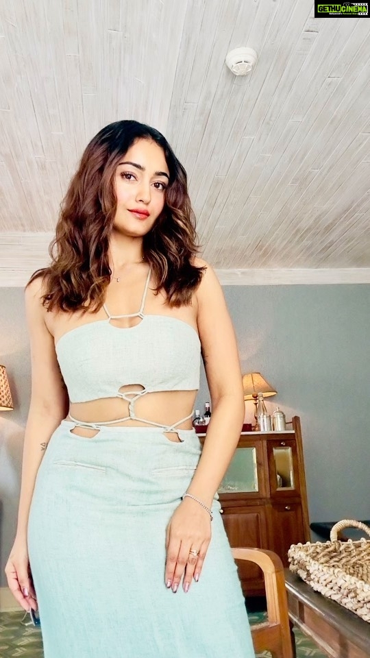 Tridha Choudhury Instagram - Ooh, I adore you Ooh, I adore you And I pray, pray you never lose your star I’m so proud, proud of all that you are 🦋 Wearing @shop_kohra 🦋 Styled by @intriguelook 🦋 #notetoself #stylewithtridha #styleinspo #fredagain #selflove #loveyourself #loved