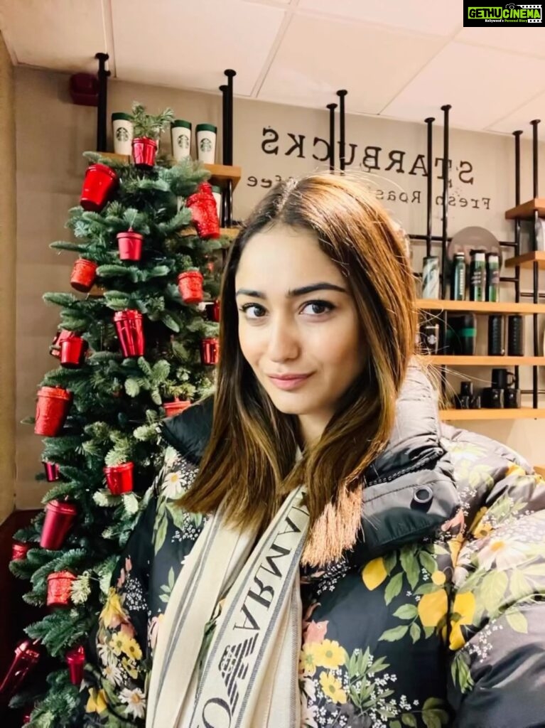 Tridha Choudhury Instagram - Nothing to dampen my Holiday spirit when my hair colour by @lorealpro looks so radiant and fresh! Loving the Christmas vibes here! 🎄♥️ #Ad @lorealpro_education_india #FrenchBalayageIndia #myfrenchbalayage #haircareroutine #haircareprofessional #haircarefirst #haircolour #haircolourtrends #christmasmood #christmasspirit