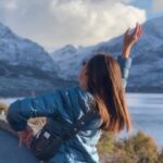 Tridha Choudhury Instagram - Techno hits different in the wild ❄️ #dancetherapy #technocommunity #technofamily #intothewild #travelwithtridha #musicheals