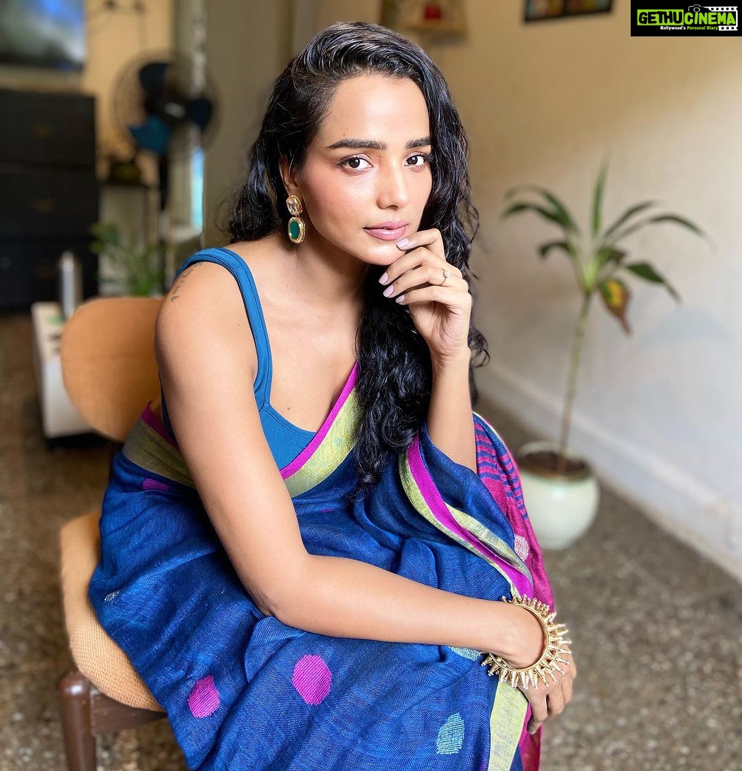 Tuhina Das Instagram - #sareelove 🦋 Mumbai, Maharashtra