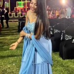 Ulka Gupta Instagram - Sangeet ready 💙 Desginer :- @muskann_kapadiaa Styled by :- @navneeth_bhansali @navkarstudio25 Pic courtesy the cutie @jyamishra1 #bestfriendwedding #lehenga #weddings Kutch Bhuj Gujarat