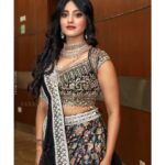 Ulka Gupta Instagram – Flaunting Inner Elegance 
@neerusindia ✨
@avnish003 
Styled by @navneeth_bhansali 💕
#lehenga #weddingfashion Novotel Hyderabad Convention Centre