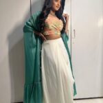 Ulka Gupta Instagram - Never thought I was better, just knew I was different ⭐️ Pr @oceanmediapr Dress @_shopsuave_ Stylist @navneeth_bhansali MUA @makeoverbysejalthakkar Jewellery by @sejalcreation23