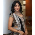 Ulka Gupta Instagram - Flaunting Inner Elegance @neerusindia ✨ @avnish003 Styled by @navneeth_bhansali 💕 #lehenga #weddingfashion Novotel Hyderabad Convention Centre