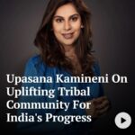 Upasana Kamineni Instagram - On #BanegaSwasthIndia, Upasana Kamineni Konidela, Founder of URLife and Vice Chairperson of CSR at Apollo Hospitals, discuss how Apollo Foundation is working towards uplifting the Chenchu Tribe of Telangana’s Amrabad village and emphasises the need for working with the tribal community to empower them. Link in bio. #ChenchuTribe #Telangana #TribalCommunityOfIndia @ndtv @thisisreckitt @dettol.india @mohfwindia @mygovindia @upasanakaminenikonidela @tribalaffairsin @apollofoundation @theapollohospitals