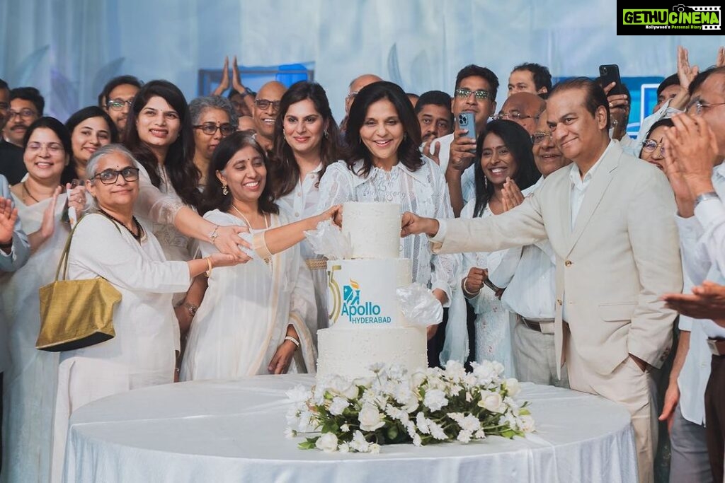 Upasana Kamineni Instagram - Happy Happy 35 Th Anniversary Apollo Hospitals Hyderabad @apollo.hospitals.hyderabad . It’s been an amazing journey of healing with care & compassion. Heartfelt Gratitude & respect to our Medical Team who have worked tirelessly to build this institution. 🙏 Apollo Hospital Jubilee Hills Hyderabad