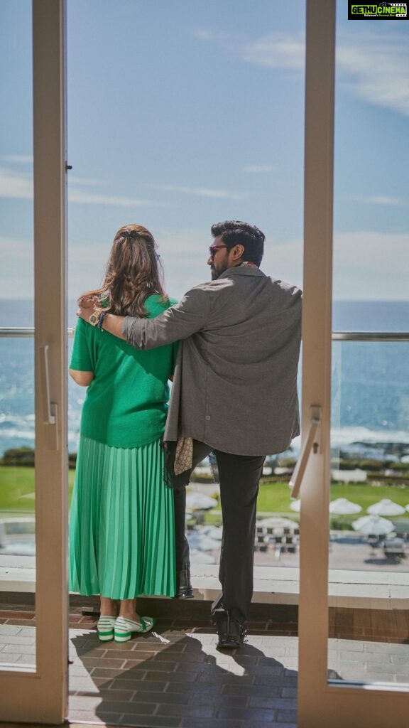 Upasana Kamineni Instagram - Amidst all the hustle, Mr.C’s time out for “ us “👼🏻❤️ Sneak Peek #babymoon Happy Holi ❤️ Thank you for taking me 🐋 & 🐬 watching 💙 Ticking it off my bucket list.