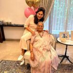 Upasana Kamineni Instagram - Today we’re Celebrating Amama's humility, unconditional love & generosity. 🎉 On her special birthday, we conducted the Bhumi Puja for The Apollo Hospitals - Nanakramguda, soon to open! Happy Happy Birthday dearest Amama! 🎂 @theapollohospitals @apollo.hospitals.hyderabad @apollopharmacy @apollopharmacy