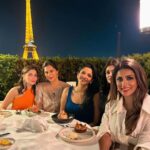 Upasana Kamineni Instagram - Congratulations dearest Rosemin @roseminsworld , ur precious Soooo sooo happy for u ❤️❤️❤️ 🤗 🥂to more fun times together in Paris #friendslikefamily Paris,France
