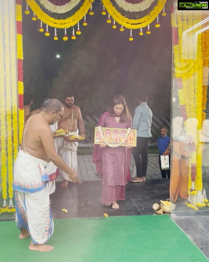 Upasana Kamineni Instagram - Today we’re Celebrating Amama's humility, unconditional love & generosity. 🎉 On her special birthday, we conducted the Bhumi Puja for The Apollo Hospitals - Nanakramguda, soon to open! Happy Happy Birthday dearest Amama! 🎂 @theapollohospitals @apollo.hospitals.hyderabad @apollopharmacy @apollopharmacy