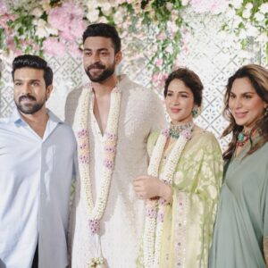 Upasana Kamineni Instagram - Welcome to the Konidela family dearest Lavanya 🤗❤️
Looking forward to celebrating my dearest thodi kodalu. 
Varunnnnnn soooooo happy for you. 
@itsmelavanya @varunkonidela7