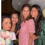 Upasana Kamineni Instagram – Soooo grateful for all the love. 

Thank you @sushmitakonidela @sreejakonidela , @smireddy_14 & @sarin_katta for having such lovely baby showers for us. 🤗🤗🤗🤗🎉. 
Our baby is truly blessed. ❤️