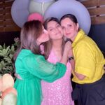 Upasana Kamineni Instagram - Soooo grateful for all the love. Thank you @sushmitakonidela @sreejakonidela , @smireddy_14 & @sarin_katta for having such lovely baby showers for us. 🤗🤗🤗🤗🎉. Our baby is truly blessed. ❤️