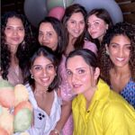Upasana Kamineni Instagram - Soooo grateful for all the love. Thank you @sushmitakonidela @sreejakonidela , @smireddy_14 & @sarin_katta for having such lovely baby showers for us. 🤗🤗🤗🤗🎉. Our baby is truly blessed. ❤️
