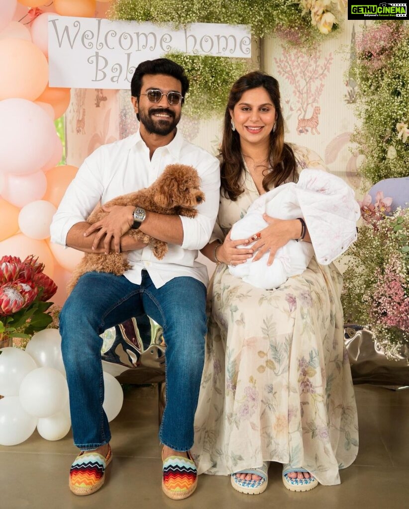 Upasana Kamineni Instagram - Overwhelmed by the warm welcome for our little one. Thank you for all the love and blessings ❤️❤️❤️❤️❤️❤️❤️👼🏻 @alwaysramcharan @alwaysrhyme