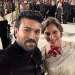 Upasana Kamineni Instagram - Oscar Love ❤️ #oscar2023 Thank you @ssrajamouli Garu & family We are here for India 🇮🇳 #jaihind Dream team @nikitajaisinghani for styling ram @sandysartistry hair and make up @jayantireddylabel my saree @binagoenkaofficial my exquisite jewels @arifminhaz photos @magic.energy spiritual balance @swamynathkorlapati & @prashanthkunchapu biggest support.