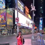 Varshini Sounderajan Instagram - . . . #varshini #varshinisounderajan #newyork #timessquare Times Square, New York City