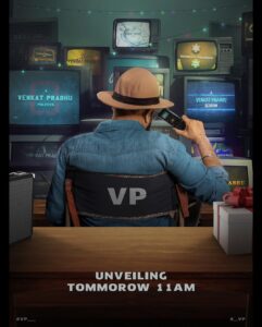 Venkat Kumar Gangai Amaren Instagram - So what’s next…. Wait till tomorrow 11am.. #VP__ #__VP