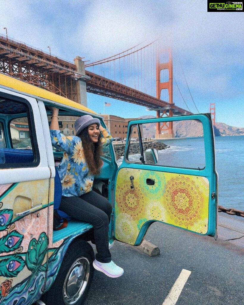 Vidhya Instagram - Hippie hippie vibes 😎 San Francisco, California