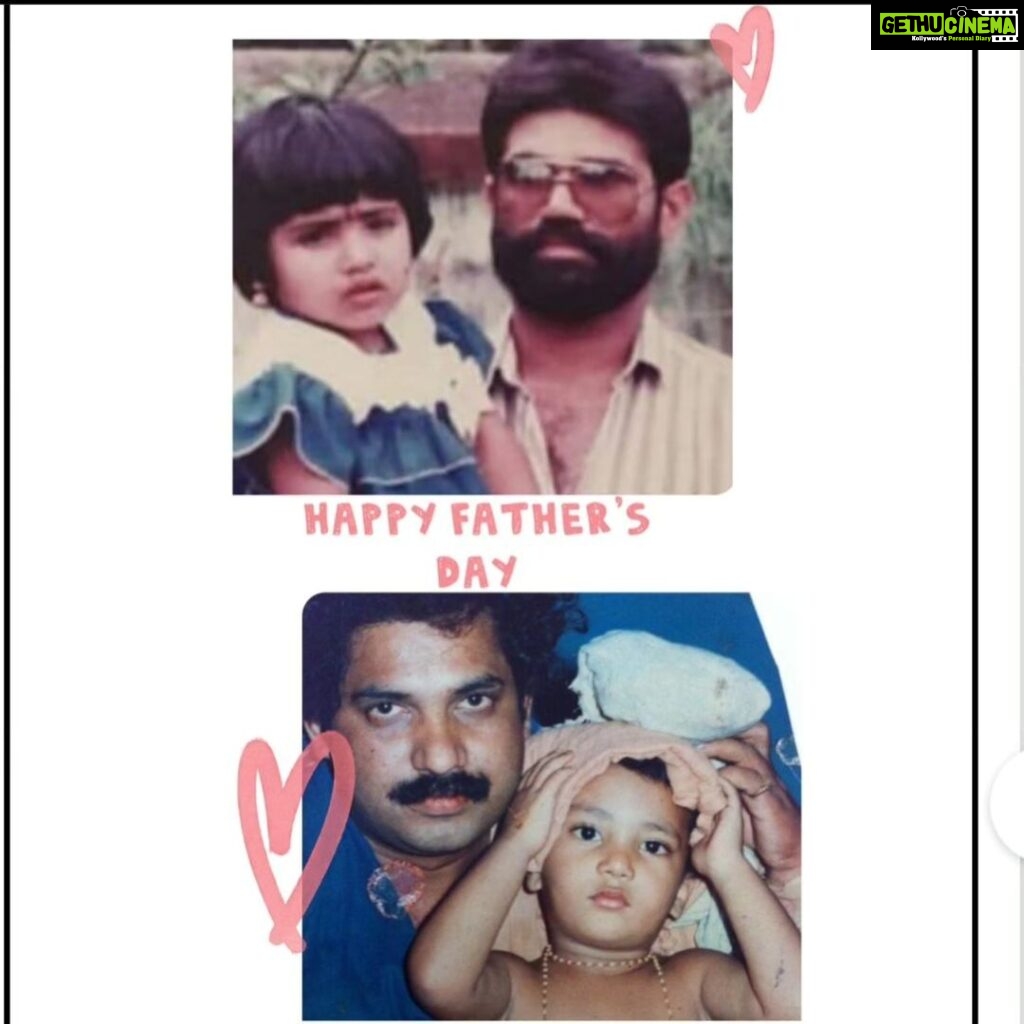 Vidhya Mohan Instagram - Happy Father's Day ❤️😘