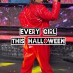 Vidyulekha Raman Instagram - Not Rihanna but Rakkamma! And instead of an actual baby, I have a food baby 🤰🏻🍕🙃 Also thanks for this super cool costume @sahivarma_stylist #nfl #superbowl2023 #rihanna #halloweencostume #funnymemes #funnyvideos #viral #feelitreelit