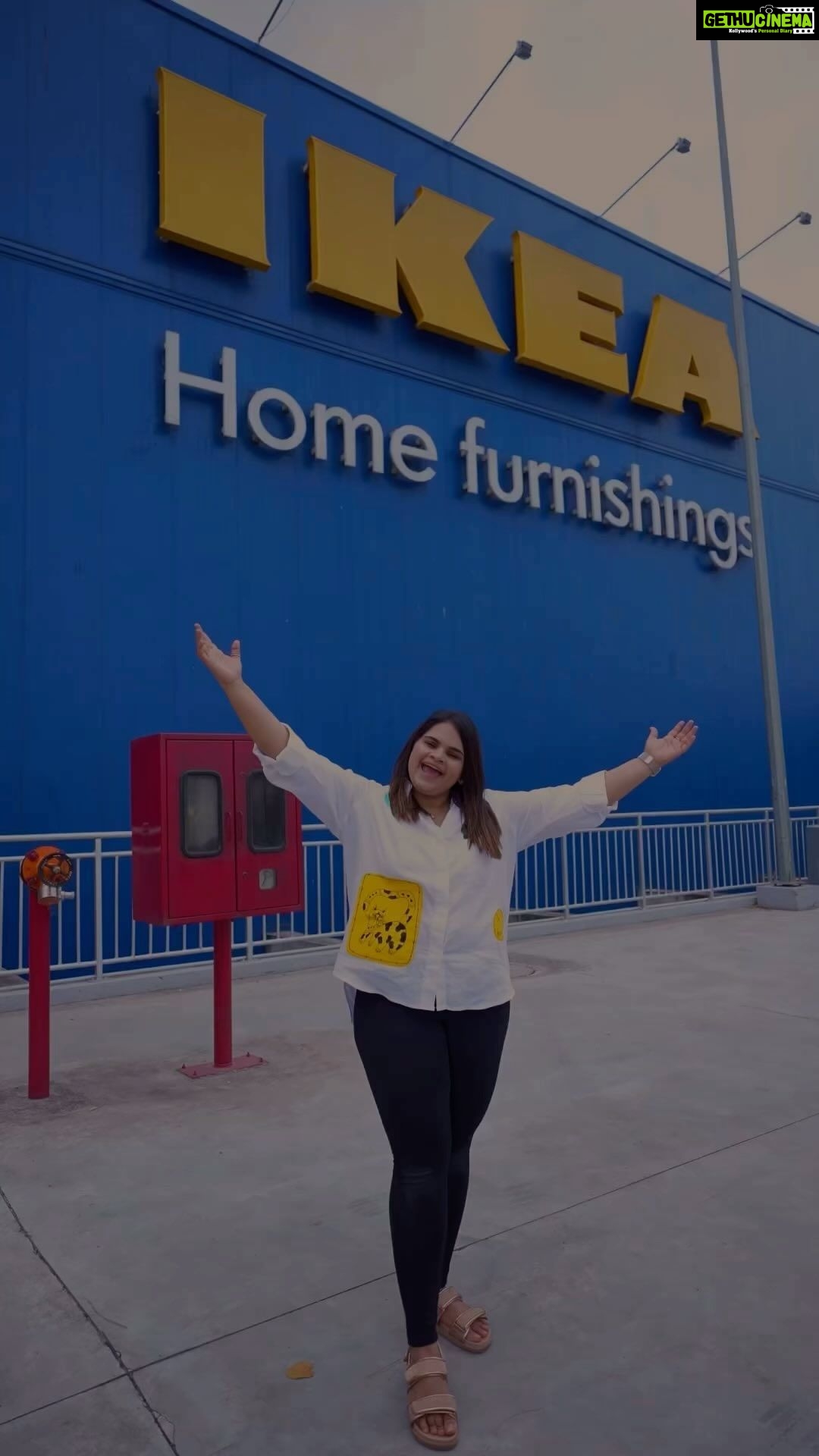 Vidyulekha Raman Instagram - IKEA turns 5!! 💛 This iconic Swedish furniture company’s first store in India was opened in #Hyderabad. I’m here to show you guys my TOP 5 picks from @ikea.india which are a staple in my home 🏡
- IKEA 365+ containers starting at ₹219/- - Friheten Sofa Bed ₹60,000/- - Råskog Trolley ₹2290/- - Gubbrora Silicon Spatula ₹89/- - Smycka Artificial Flowers starting @ ₹99/- I love many other items but these are my must haves! So don’t forget to visit IKEA Hyderabad in August to avail exciting offers and fun filled surprises in their anniversary month. 🎥 - @manoj_sunny_ @rajpruthvi07 #ikea #ikeaindia #swedish #furniture #homedecor #interiors #homedesign #homedecoration #essentials #homeessentials #housedecor #homeinspiration #homeinspo #musthave #ikeahack #ikeahome #ikeakitchen #ikealover #sale #offer #ad