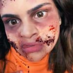 Vidyulekha Raman Instagram - Zombie Velma for Halloween 🎃👻🧟‍♀️ SFX Makeup by ME 🙋🏻‍♀️ #halloween #halloweenmakeup #halloweencostume #halloweenparty #halloween2022 #halloweenmakeuptutorial #sfx #sfxmakeup #specialeffects #specialeffectsmakeup #makeup #makeuptransformation #zombiemakeup #scary #makeupreels #makeuplover #scoobydoo