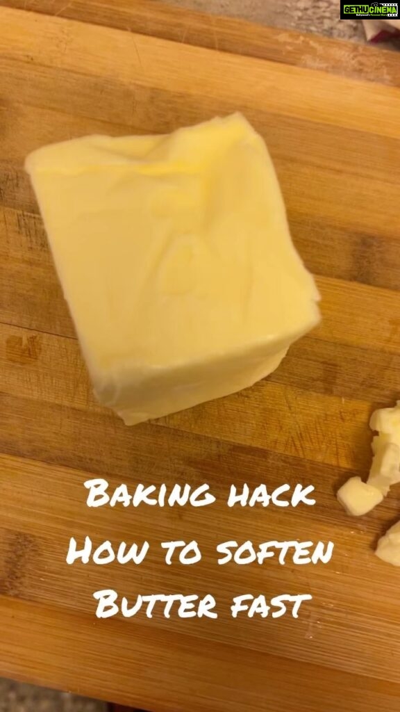 Vidyulekha Raman Instagram - Baking Hack - I always forget to keep my butter out and this tip is so useful! 🧈 #cooking #baking #cookingtipa #bakingtips #cookinghacks #bakinghack #kitchenhack #kitchentips