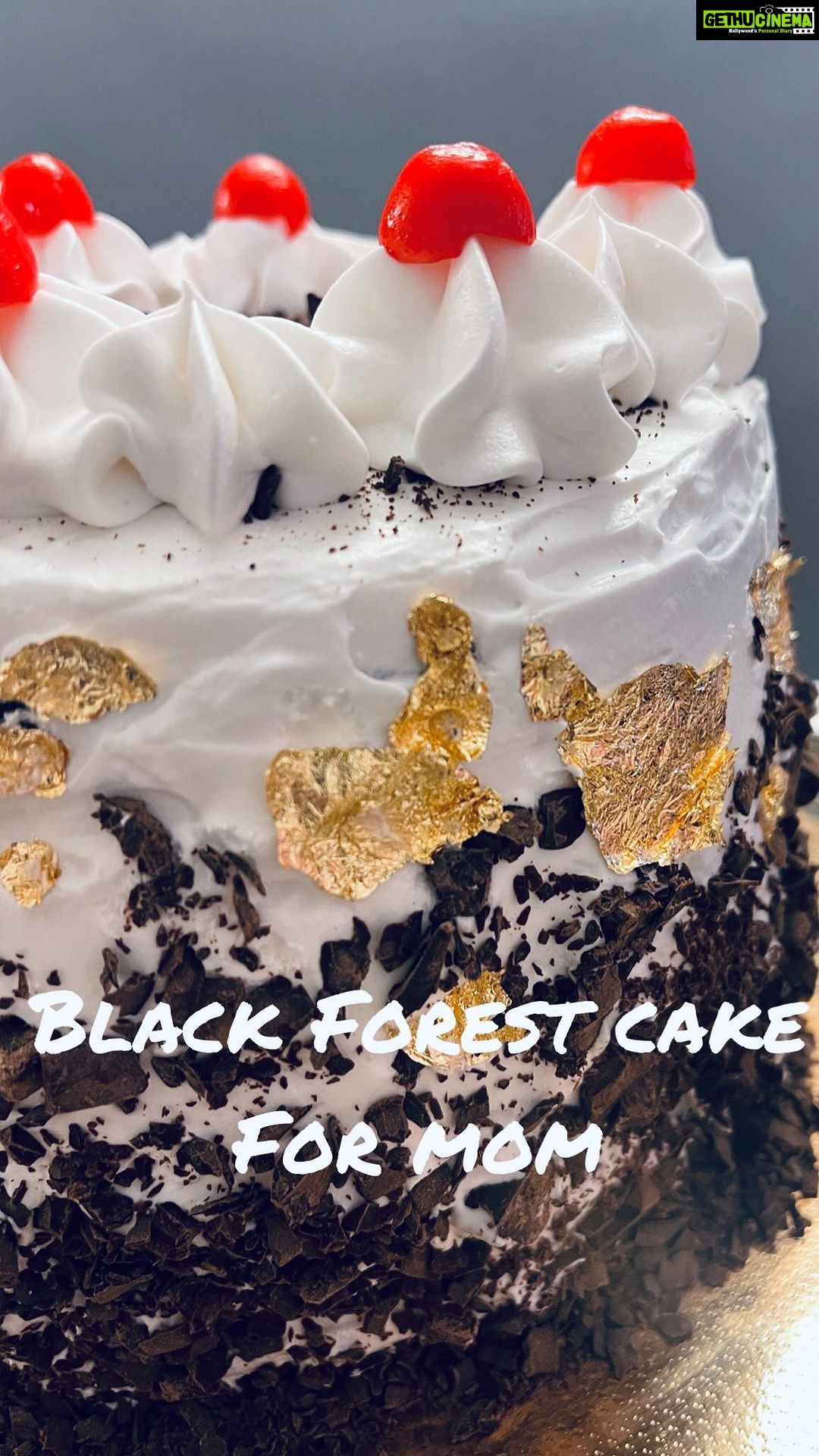 Vidyulekha Raman Instagram - Baking has always been therapy for me. I used to love helping my mom make cakes when I was a kid, have been hooked ever since and self taught myself through the years. For her 64th, I decided to make a three tier Black Forest cake consisting of a fluffy chocolate cake filled with cherry compote, chocolate ganache and whipped cream and chocolate shavings. I was nervous as it was my first time… It was demolished in seconds 😅♥️🤎 #baking #chocolate #chocolatecake #homebaker #bakinglove #cakedesign #cakedecorating #blackforestcake