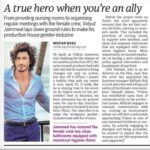 Vidyut Jammwal Instagram – Be the change you wish to see in the world – Mahatma Gandhi

Things that ‘Make Me PROUD OF ME’🧿🧿…