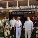 Vidyut Jammwal Instagram - Jai Hind! #IB71 releasing on 12th May in theatres. @bsf_india Atari Wagah Border Amritsar