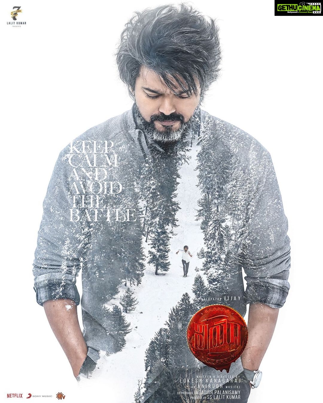 Vijay - 4.2 Million Likes - #LeoTeluguPoster