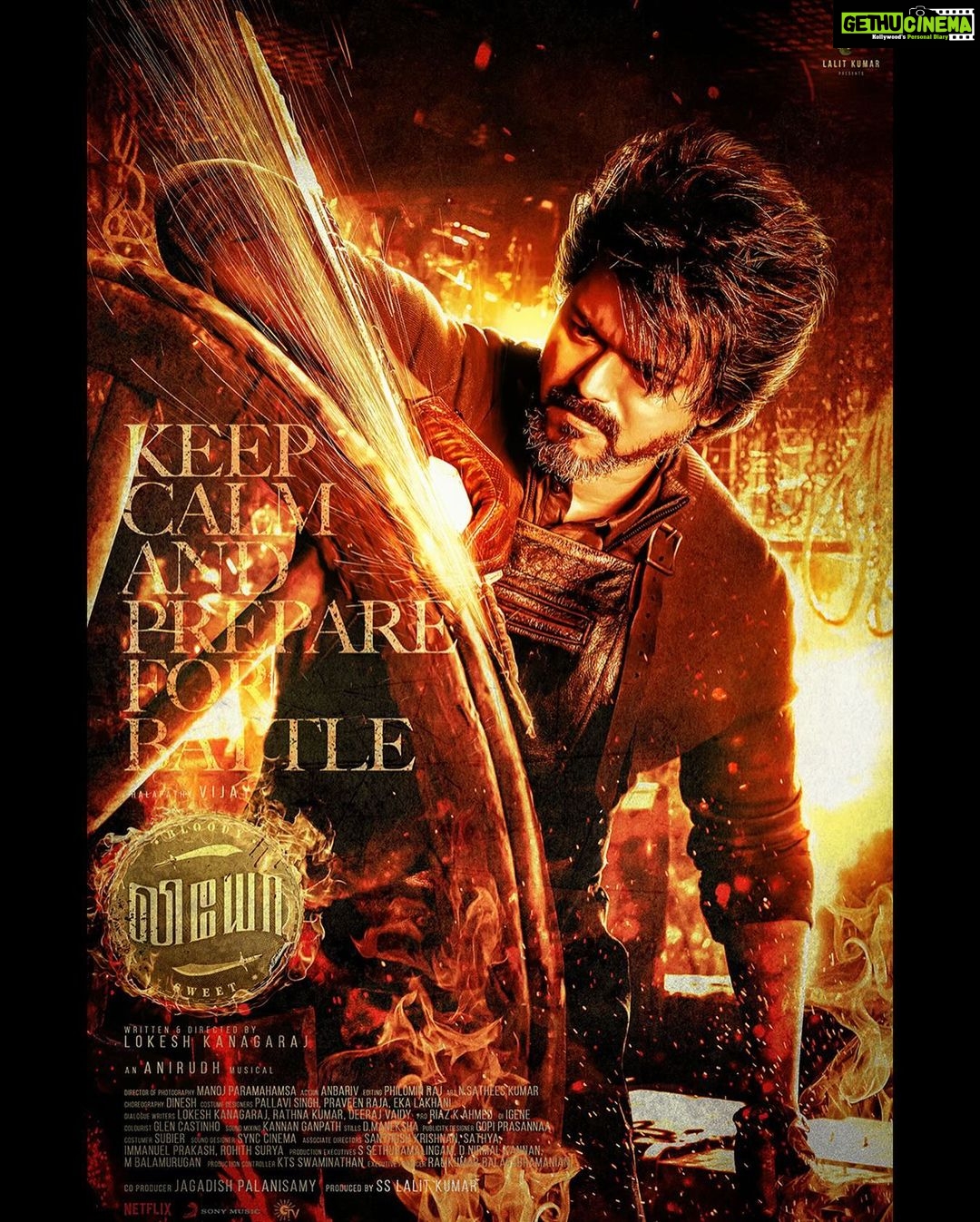 Vijay - 3.3 Million Likes - #LeoTamilPoster