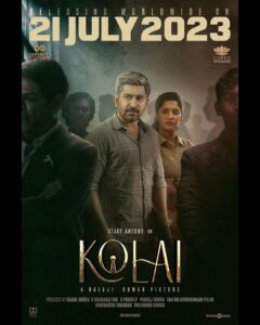 Vijay Antony Instagram - #Kolai releases on 21st July 2023🩸

@DirBalajiKumar @ritika_offl @Meenakshiioffl @FvInfiniti @lotuspictures1 @bKamalBohra @Dhananjayang @pradeepfab @Panbohra @siddshankar_ @thinkmusicindia @DoneChannel1 @CtcMediaboy